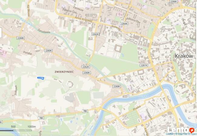 Działka rekreacyjna w Krakowie