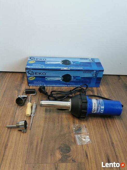 Nowe grzewarki do plastiku tworzyw sztucznych geko 1080W