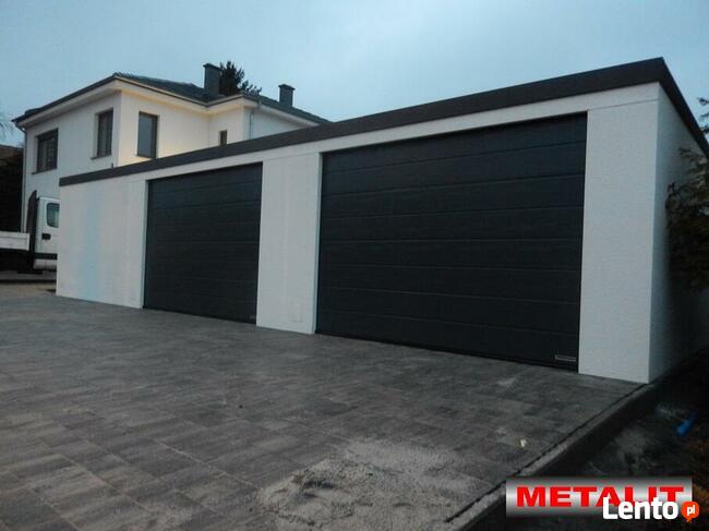 GARAŻ STALOWY TYNKOWANY METALIT
