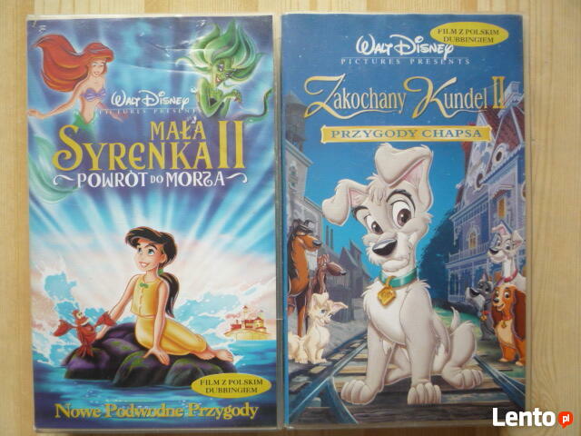 Bajki i inne z lat 70, 80 i 90-tych na kasetach VHS