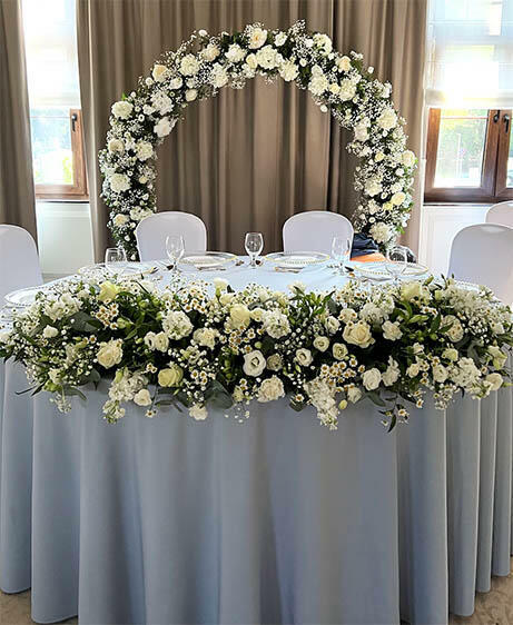 Stelaż metalowy KOŁO wypożyczenie