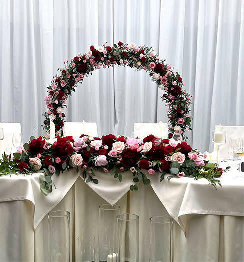 Stelaż metalowy KOŁO wypożyczenie