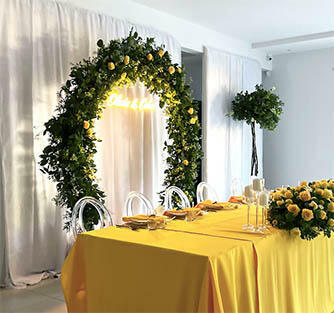 Stelaż metalowy KOŁO wypożyczenie