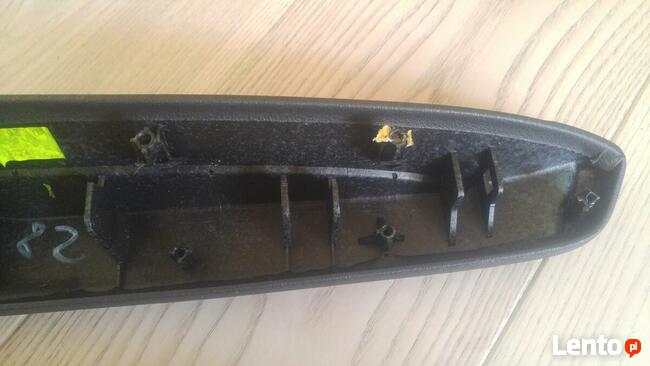 Podłokietnik lewy tył, skórzany czarny A3 S3 RS3 8P - 5D