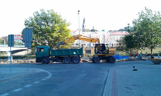 Usługi koparko ładowarką koparką wywrotką mini dźwig