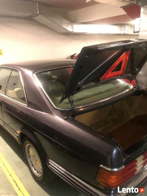 Podnośnik szyby lewy przód Mercedes 126sec