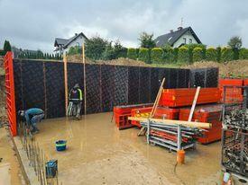 Budowy od podstaw, konstrukcje betonowe, mury oporowe