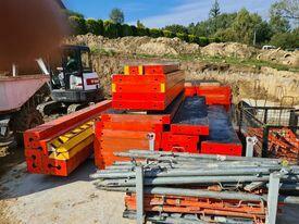 Szalunki ścienne stropowe fundamentowe słupowe - wynajem