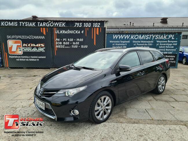 Toyota Auris !!!Targówek!!! 1.8 Benzyna + HYBRID E-CVT, 2013 rok! KOMIS TYSIAK