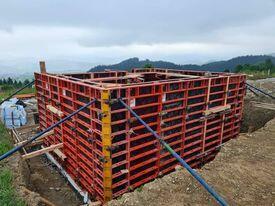 Budowy od podstaw, konstrukcje betonowe, mury oporowe