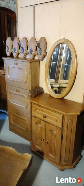 Meble dębowe, włoskie z drzewa, różne z Niemiec