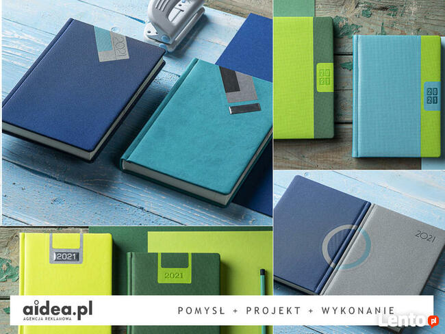 kalendarze 2027 dla firm. Kalendarze książkowe z tłoczeniem