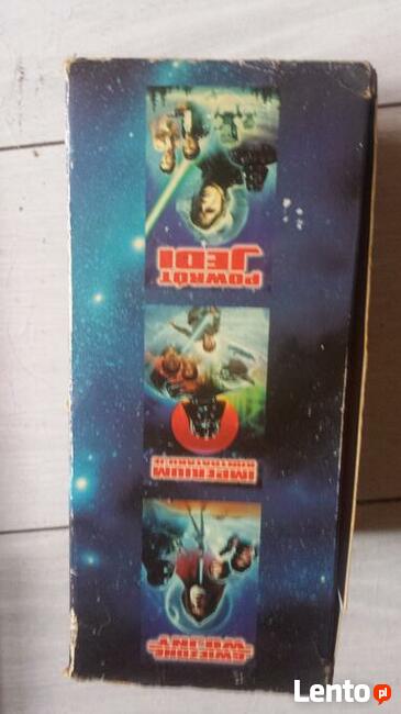 TRYLOGIA GWIEZDNE WOJNY VHS