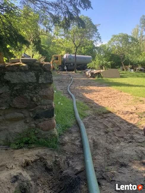 Wywóz nieczystości płynnych, opróżnianie szamb