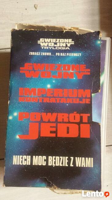 TRYLOGIA GWIEZDNE WOJNY VHS