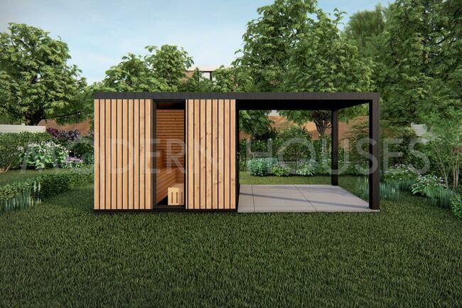 Domek saunowy- System Modułowy- Modern Houses