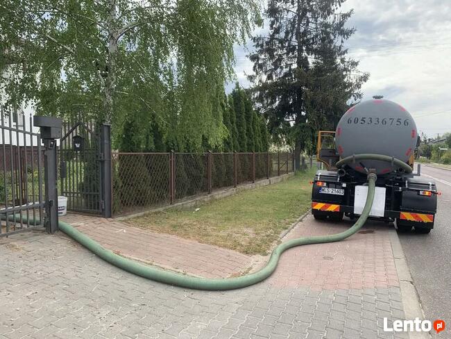 Wywóz nieczystości płynnych, opróżnianie szamb