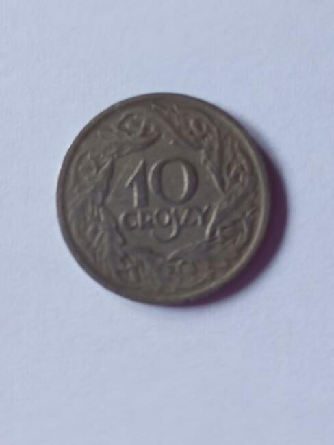 Sprzedam monetę 10 groszy z 1923 r. Stuletni, orginalny egze