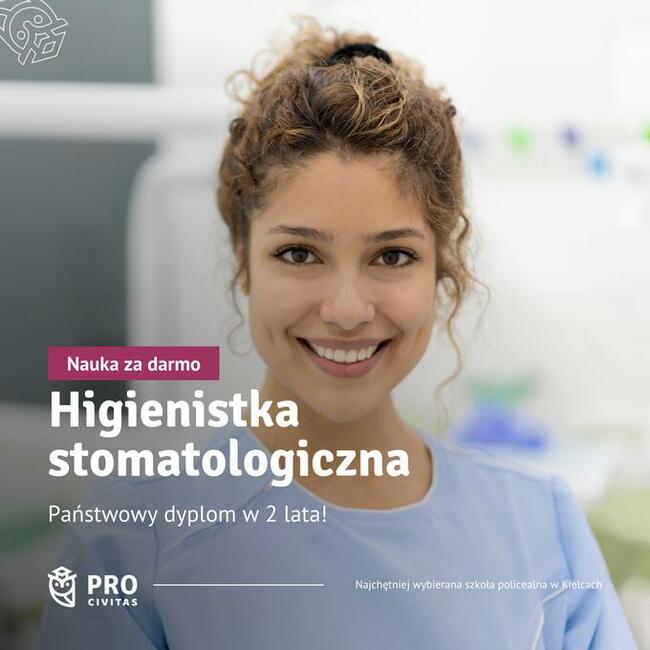 Bezpłatny kierunek: Higienistka stomatologiczna