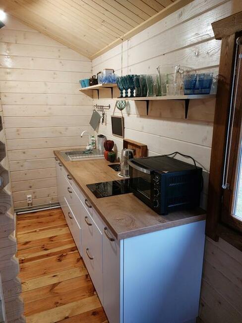 Domek nad J.Głuszyńskim pomost, kajak, rowerek wodny