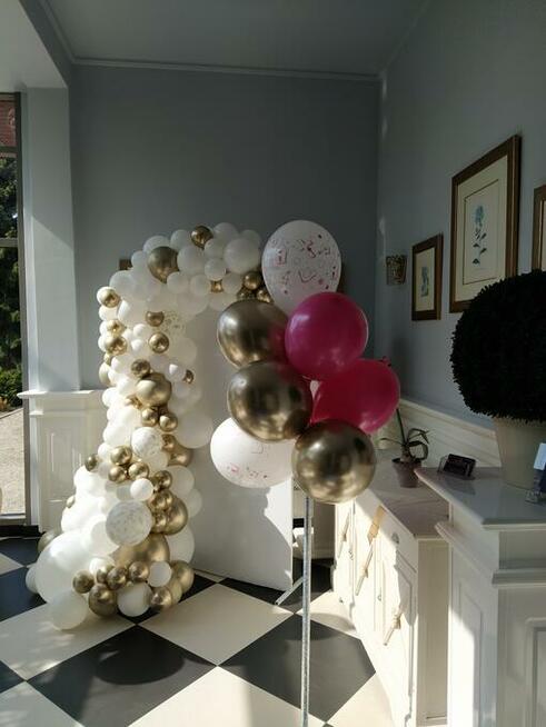 Stojaki balonowe, dekoracje balonowe