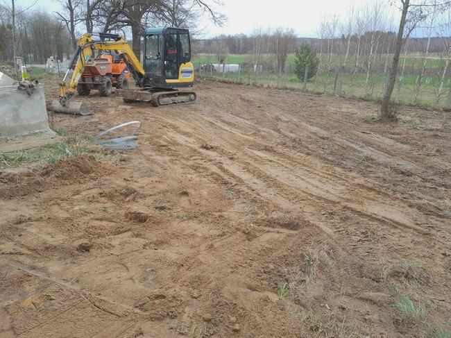 Usługa Minikoparką