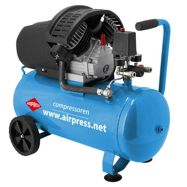 Kompresor dwutłokowy HL 425-50 sprężarka malowanie agregat