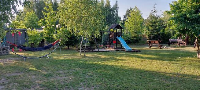 Domek nad J.Głuszyńskim pomost, kajak, rowerek wodny