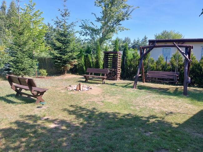 Domek nad J.Głuszyńskim pomost, kajak, rowerek wodny