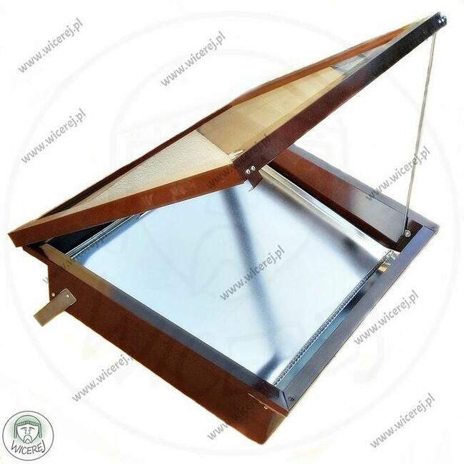 Duża Topiarka Słoneczna do Wosku Nierdzewna taca na wosk 2R