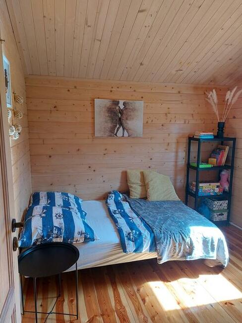 Domek nad J.Głuszyńskim pomost, kajak, rowerek wodny