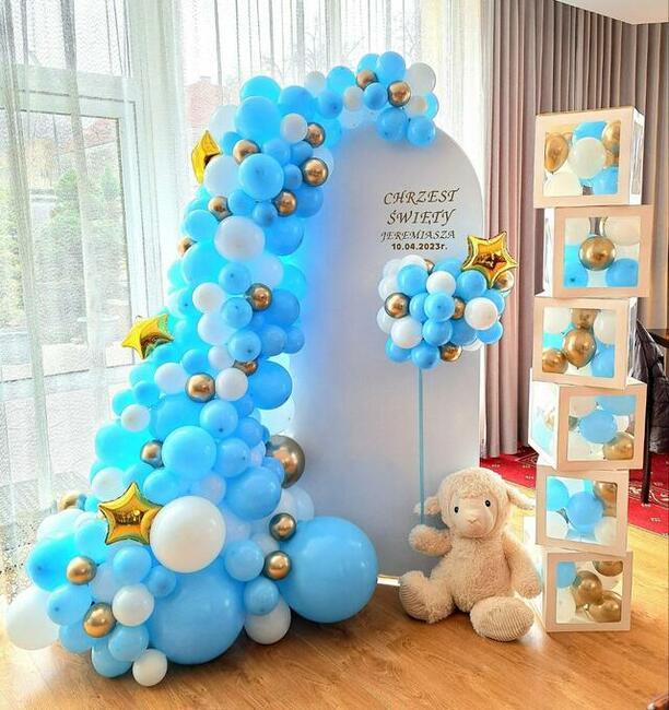 Ścianki dekoracyjne, dekoracje balonowe