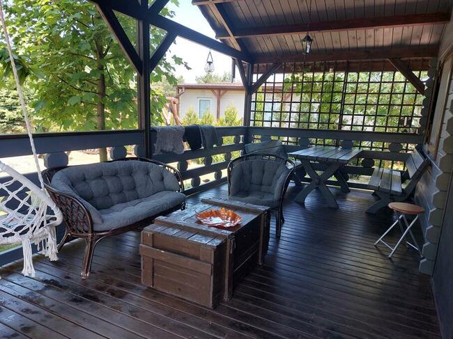 Domek nad J.Głuszyńskim pomost, kajak, rowerek wodny