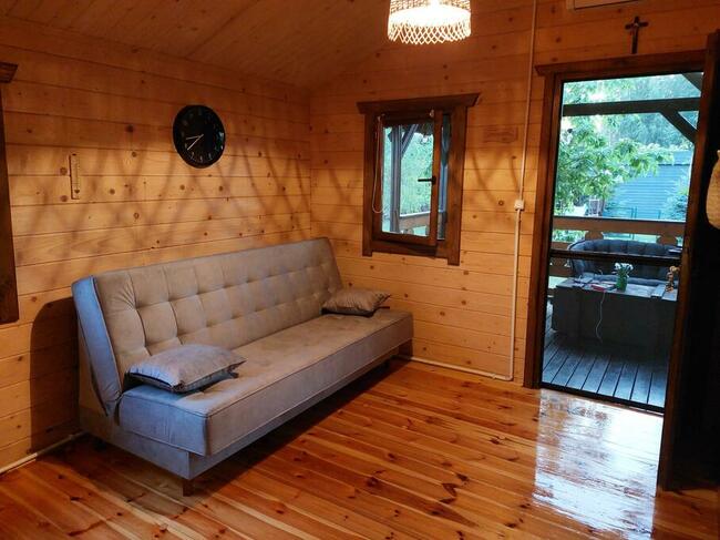 Domek nad J.Głuszyńskim pomost, kajak, rowerek wodny