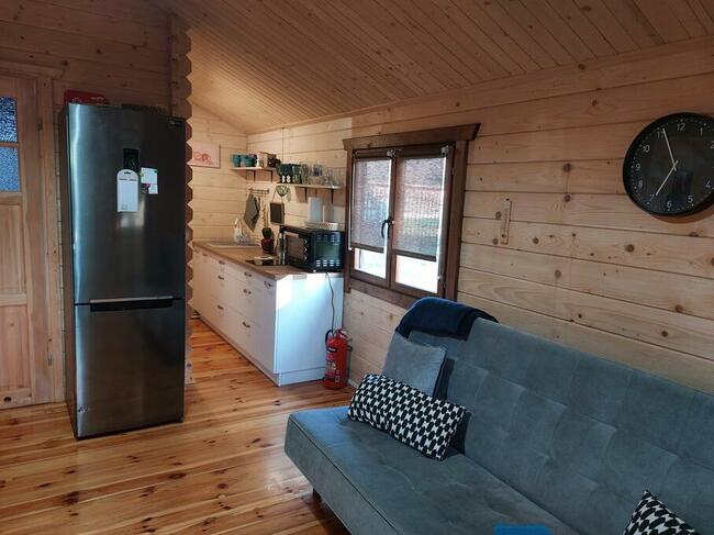 Domek nad J.Głuszyńskim pomost, kajak, rowerek wodny