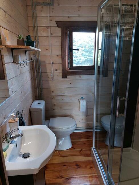 Domek nad J.Głuszyńskim pomost, kajak, rowerek wodny