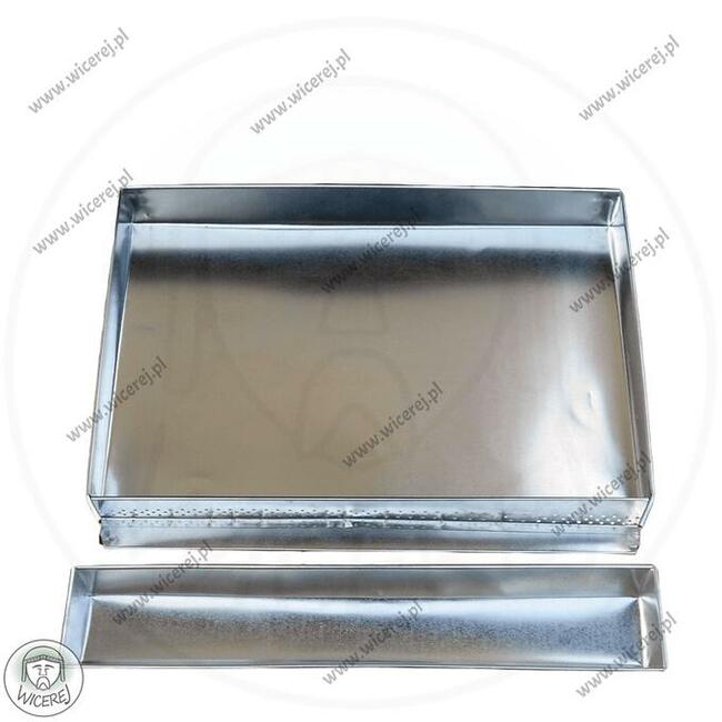 Duża Topiarka Słoneczna do Wosku Nierdzewna taca na wosk 2R