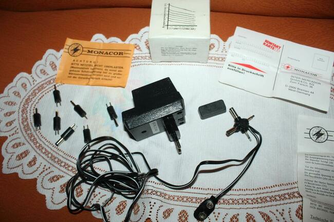 Ładowarka zasilacz Monacor PS-70GS Germany