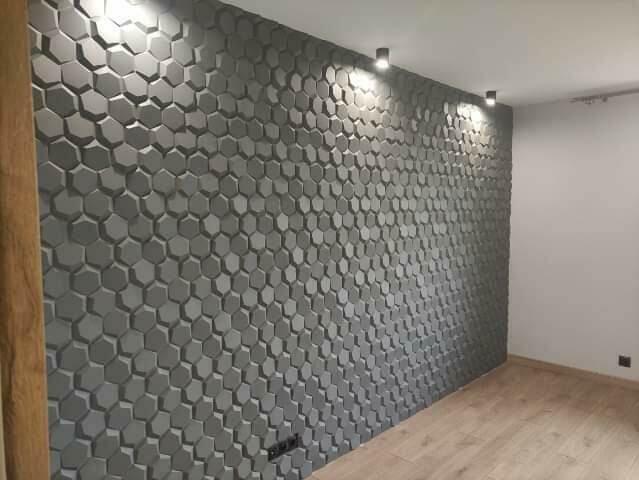 Panele gipsowe 3d ścienny dekoracyjny płyta 3d