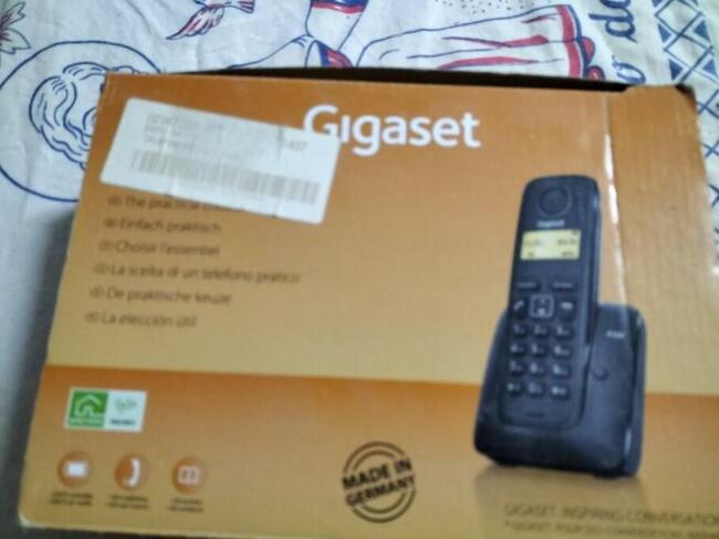 Telefon bezprzewodowy Gigaset A120, zasilaczem 12/230V