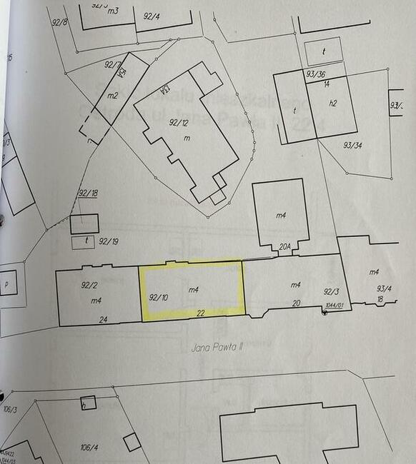 Mieszkanie w kamienicy - centrum Ostródy, ul. Jana Pawła II