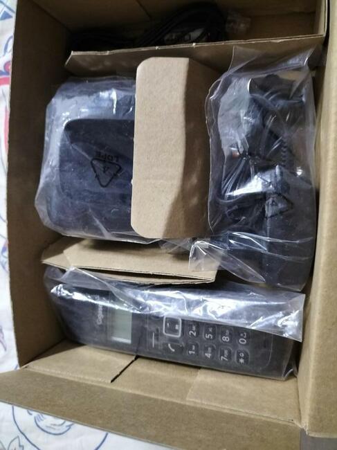 Telefon bezprzewodowy Gigaset A120, zasilaczem 12/230V