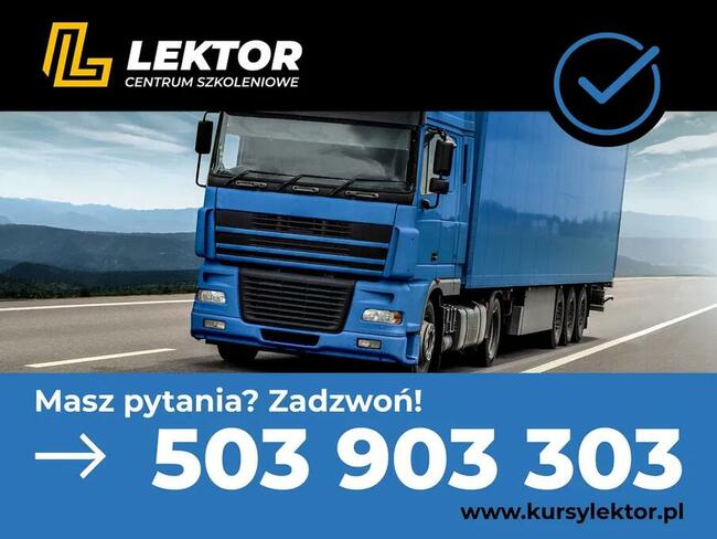 Kurs Prawo Jazdy Kat. C CE D kod 95 Przewóz Rzeczy i Osób