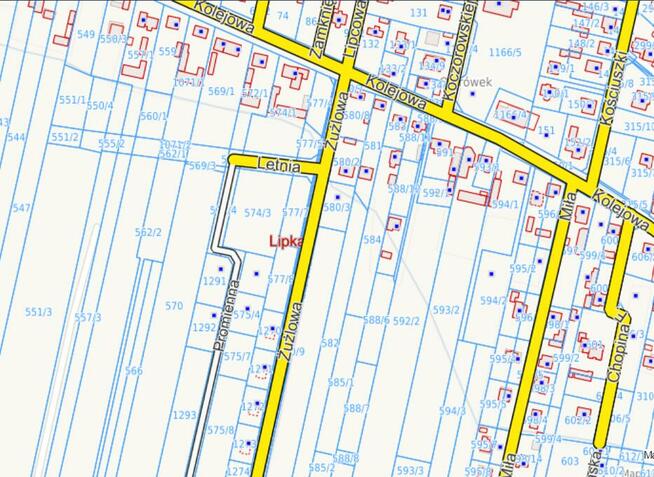 Sprzedam dużą działkę budowlaną w centrum Ostrówka Klembów