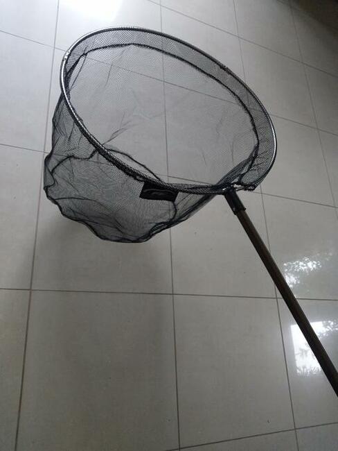 Podbierak metalowy 330cm składany kosz