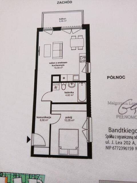 Mieszkanie 2 pokojowe 45m2 Bandtkiego /Bronowice Kraków