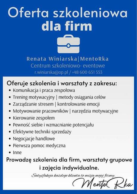 SZKOLENIA DLA FIRM