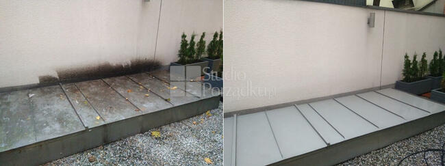 Czyszczenie tarasów, Szorowarka do desek ryflowanych Wynajem