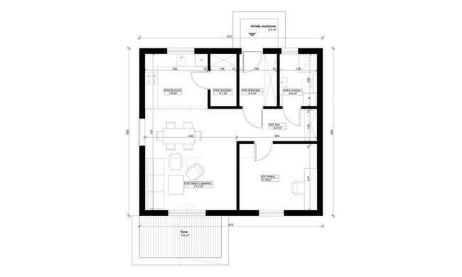 Dom modułowy w 14 dni . Ekologiczny , noweoczesny 70 m2