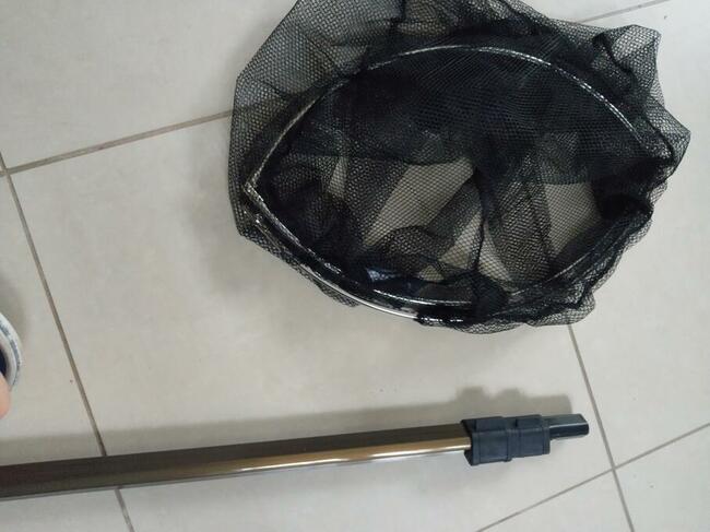 Podbierak metalowy 330cm składany kosz